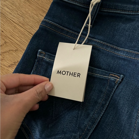Mother The Hustler Ankle Fray Jeans BNWT - Picture 4 of 6